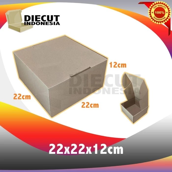 

kardus box pizza karton diecut uk 22x22x12