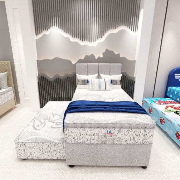 kasur springbed anak spring bed 2 in 1 kasur sorong matras springbed type EERO OLYMPIC