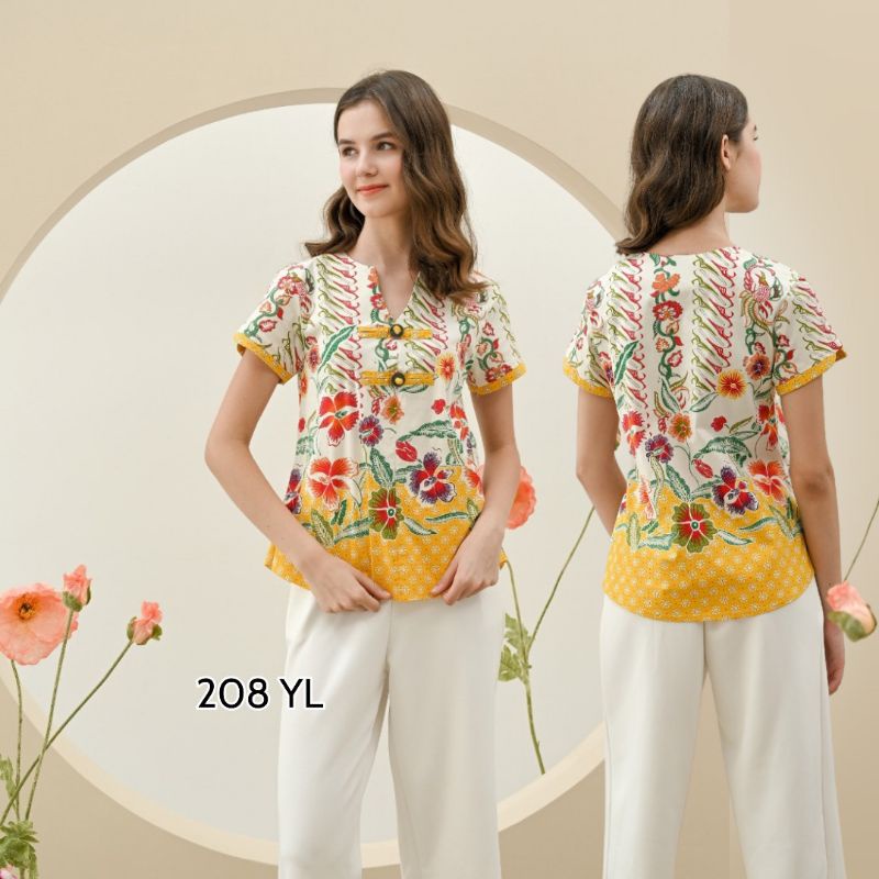 JACKET 135 YL - 208 YL - 113 YL - BATIK KATUN STRECH - SERAGAM BATIK