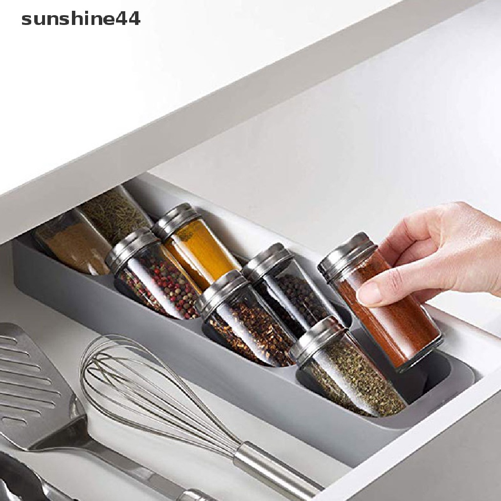 Sunshine Rak Organizer 8 Sekat Untuk Bumbu Dapur