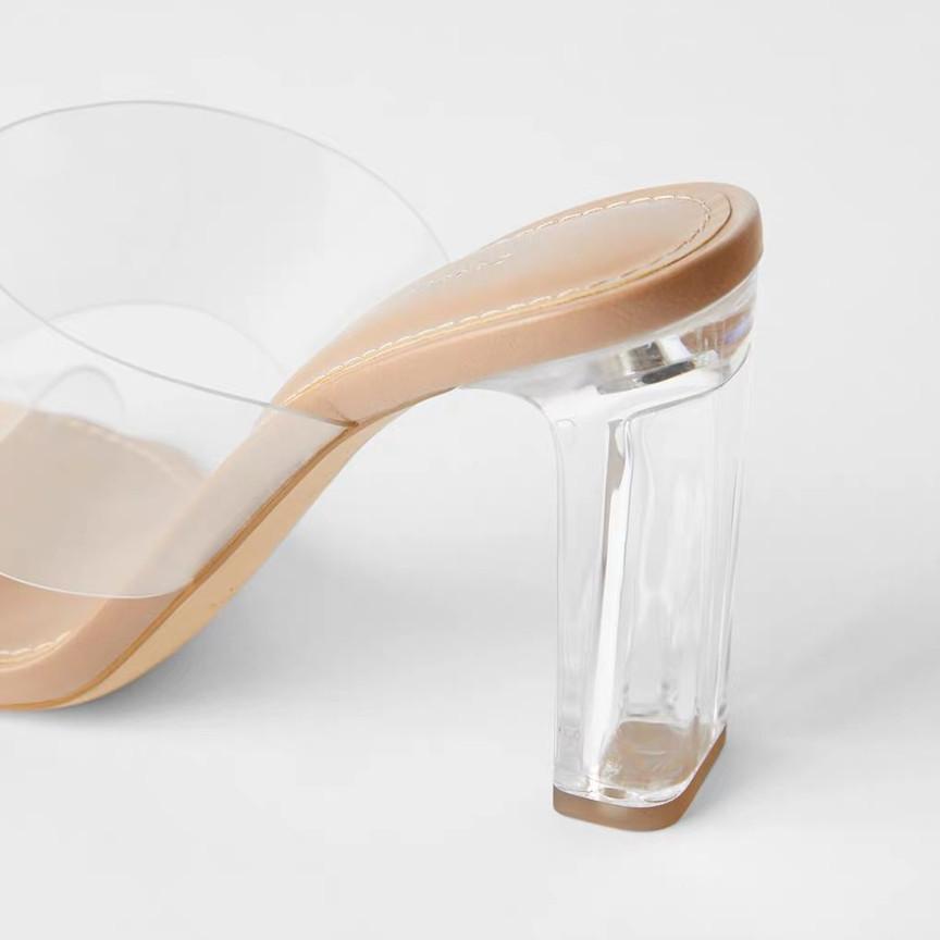 COD✔️Zara Heels Transparan 7cm 9cm ZR204|RA8