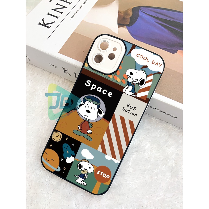 SOFTCASE NALLE SILIKON 2IN1 CAMERA PROTECTION SNOPY OPPO VIVO SAMSUNG REALME XIAOMI IPHONE FOR ALL TYPE JB5904