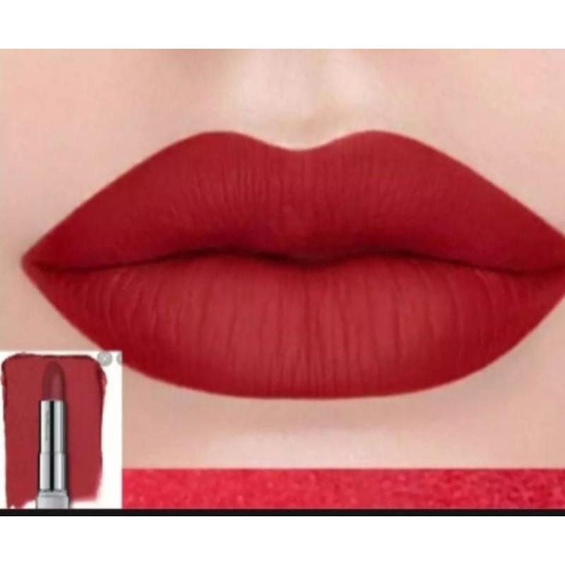 COD LIPSTIK PINK SOFT MAYBELLINE /REVLON  BATANG STIK PUTAR  TAHAN LAMA-Marun