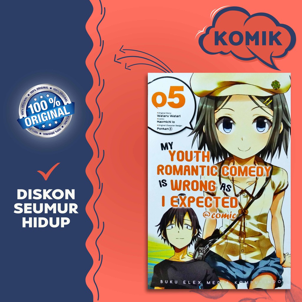 KOMIK MY YOUTH ROMANTIC COMEDY IS WRONG AS I EXPECTED BY WATARU WATARI