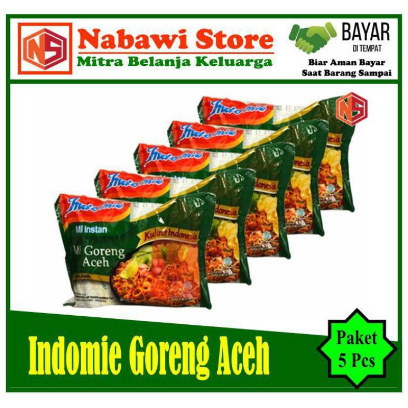 

Nabawi Store. Indomie Goreng Aceh. Paket 5 Pcs
