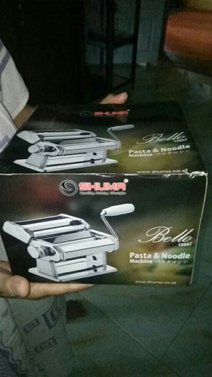 Shuma Ampia Gilingan Mie Pasta Model Bongkar Pasang
