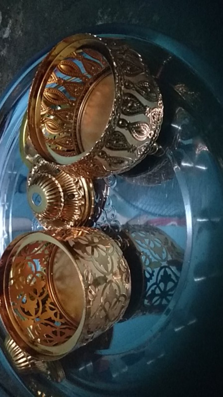 Nampan Silver Wadah Saji Stainless Ukuran 30 Cm