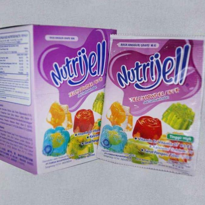 

Nutrijell Jelly Powder Anggur [ SATUAN ] BERMUTU Kode 403