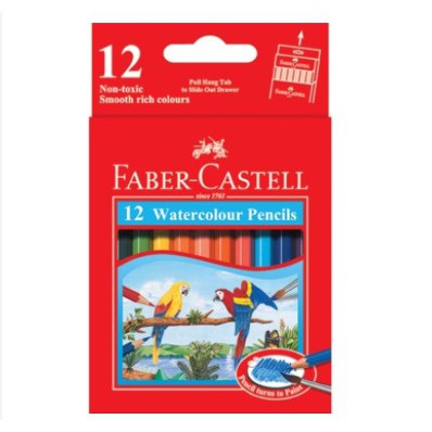 

Pensil Warna Faber Castell 12 Water Colour Pancils
