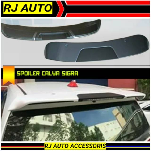 Spoiler calya sigra model TRD