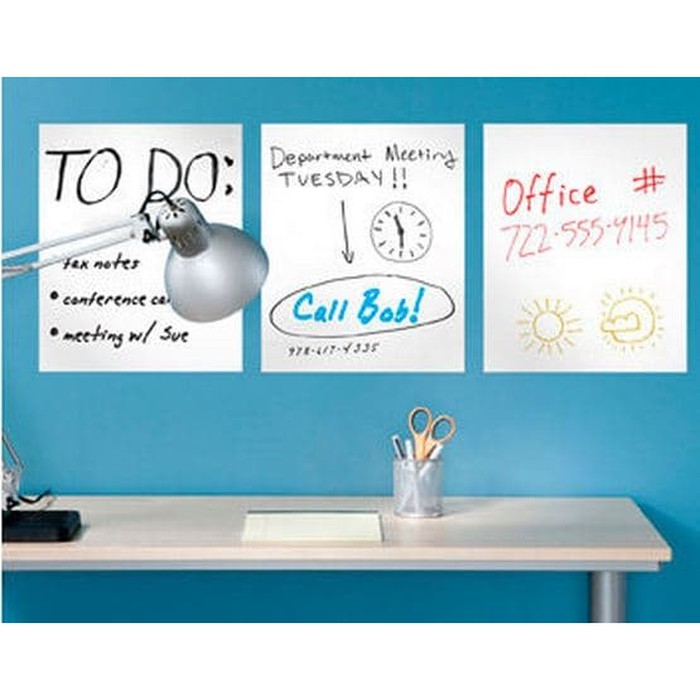 

Promo papan tulis putih stiker / whiteboard stcker