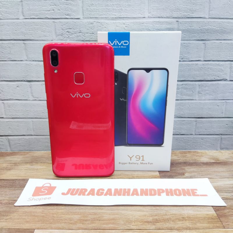 Vivo Y91 2/16 GB HP Second Seken Bekas Vivo Original Ex Garansi Resmi Indonesia
