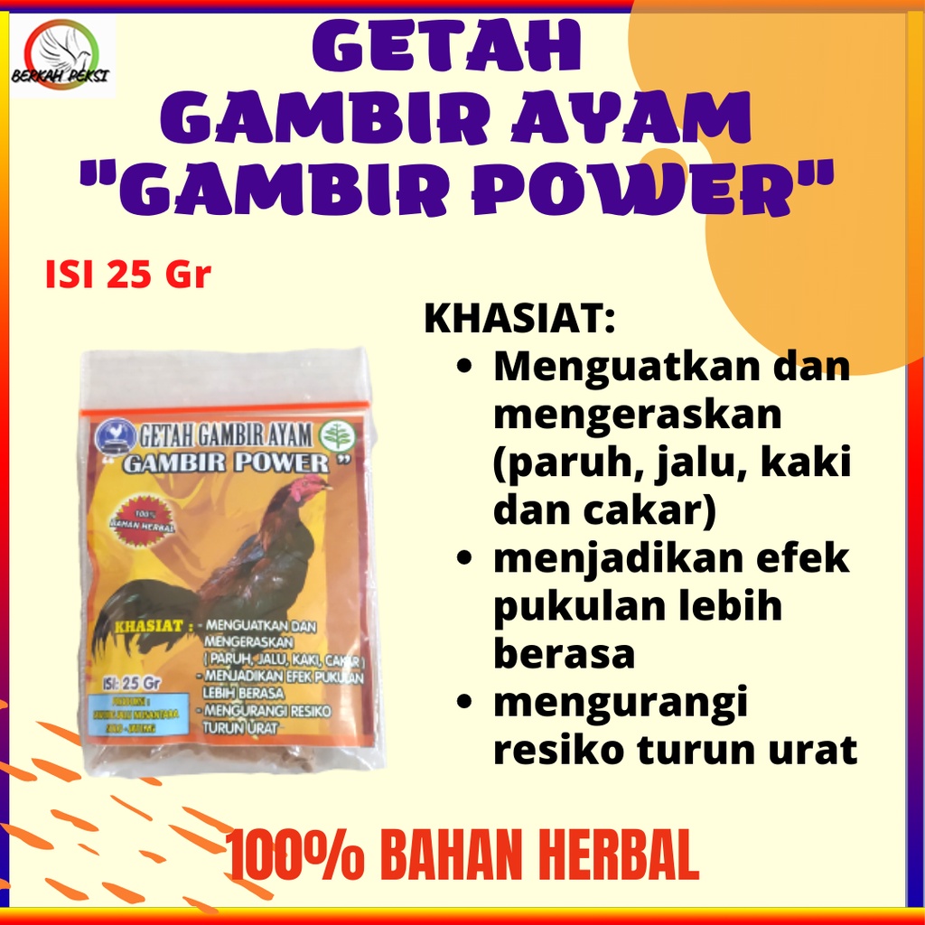 JAMU HERBAL KHUSUS AYAM ADUAN GETAH GAMBIR AYAM SUPER AMPUH