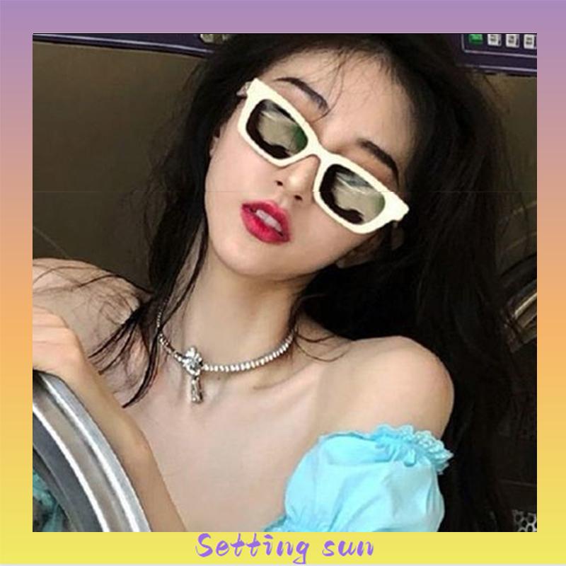 Korea Fashion Kacamata Wanita Anti UV Frame Kacamata Dewasa Unisex TN