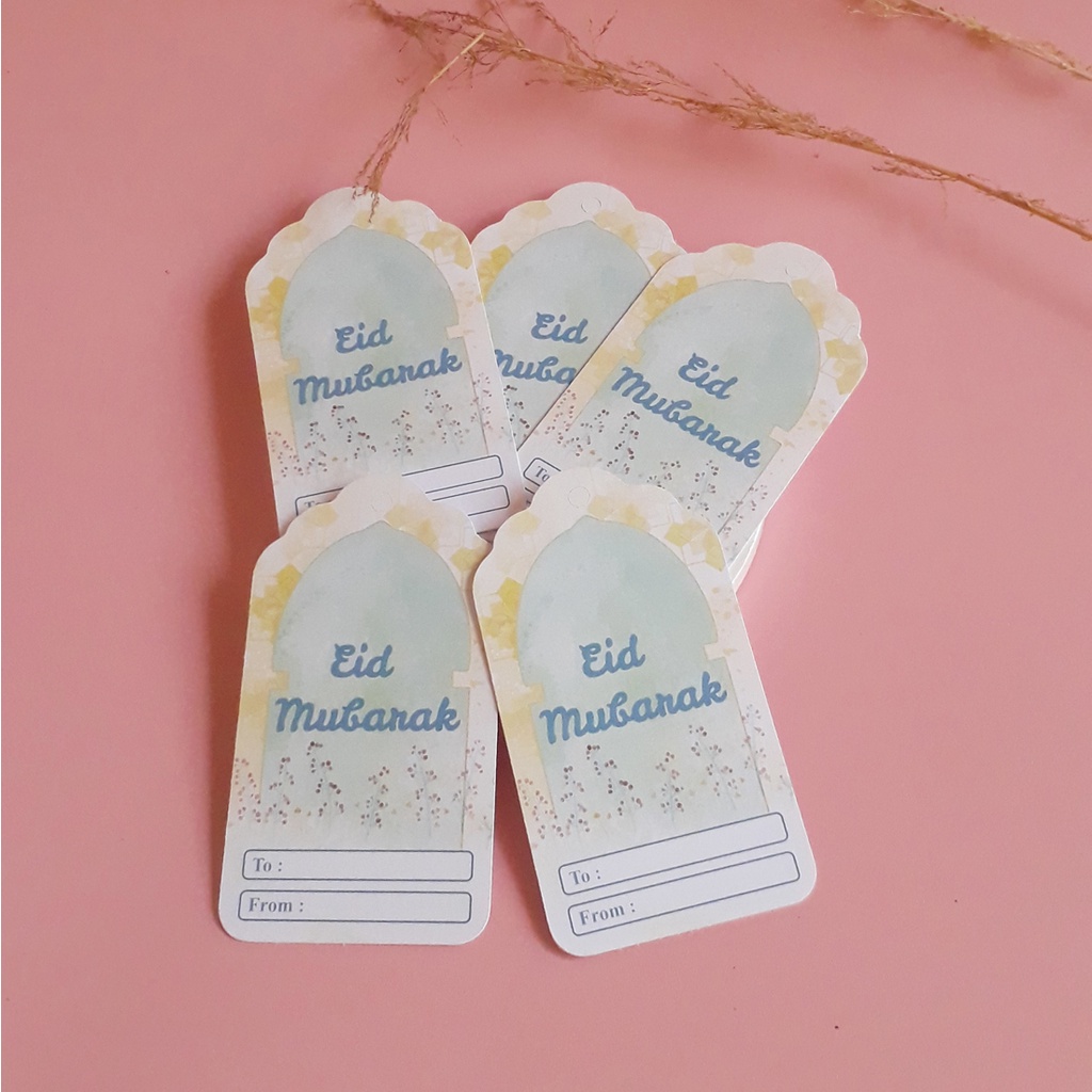 

25pcs Hang Tag Edisi Eid Mubarak