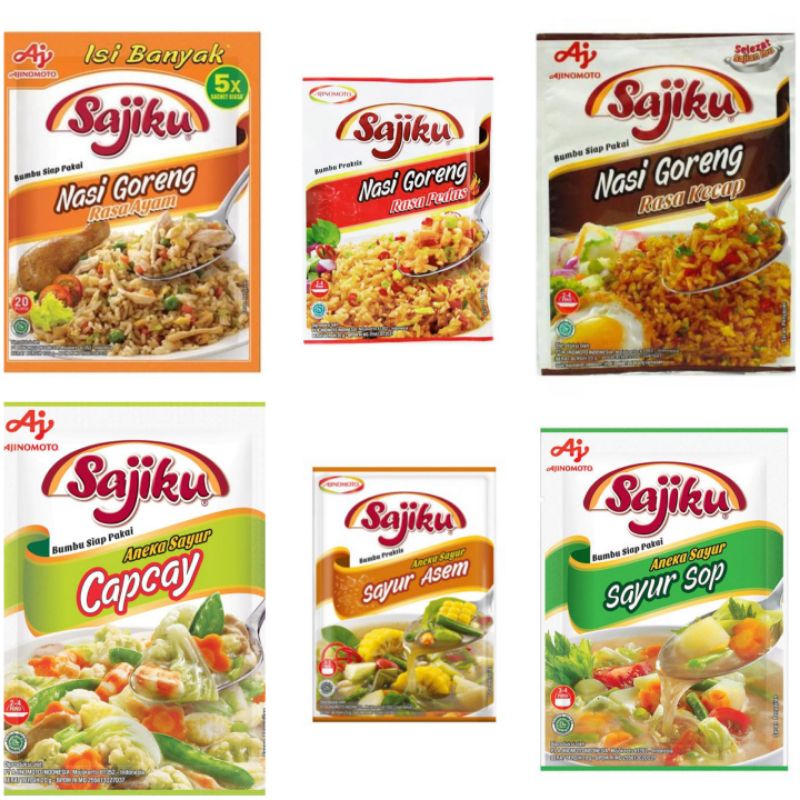 

Sajiku Bumbu Aneka Rasa Soto Ayam Ikan Goreng Capcay Sop Asem