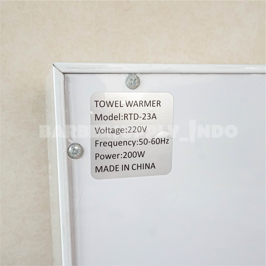 Towel Warmer Penghangat Handuk Mesin Hot Towel 2 Rak Sinar UV Barber dan salon