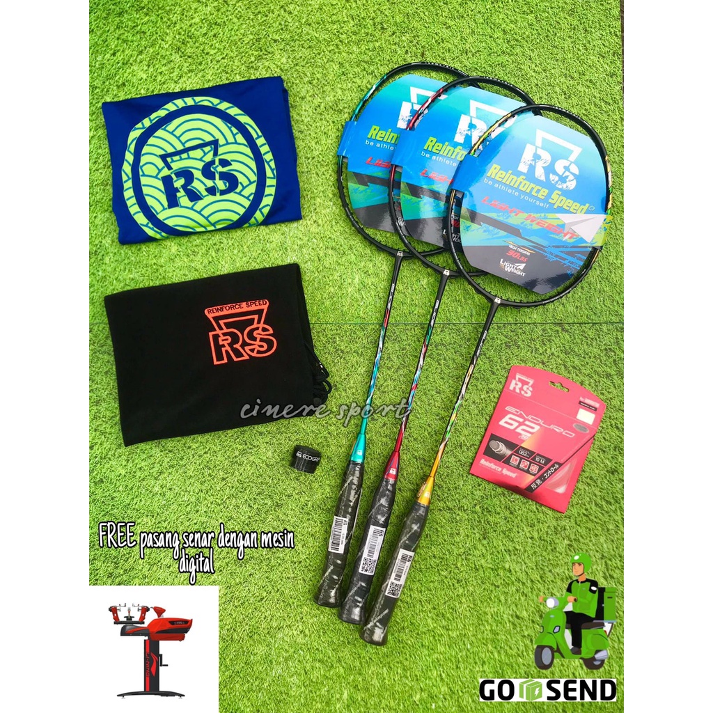 Raket Badminton Ringan RS Glide 72 72gram Original
