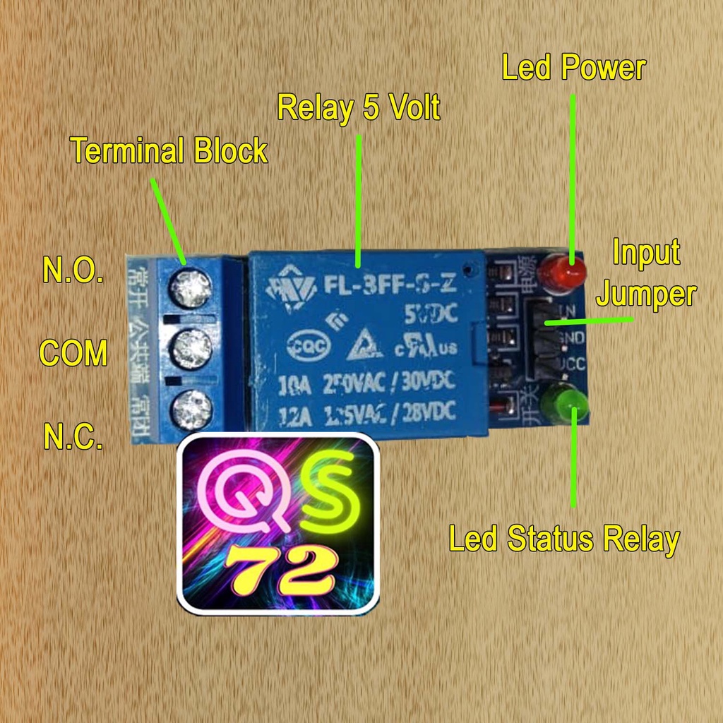 Relay Module Modul 1 Channel Led