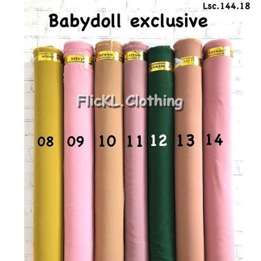 Bahan Kain BabyDoll Exclusive