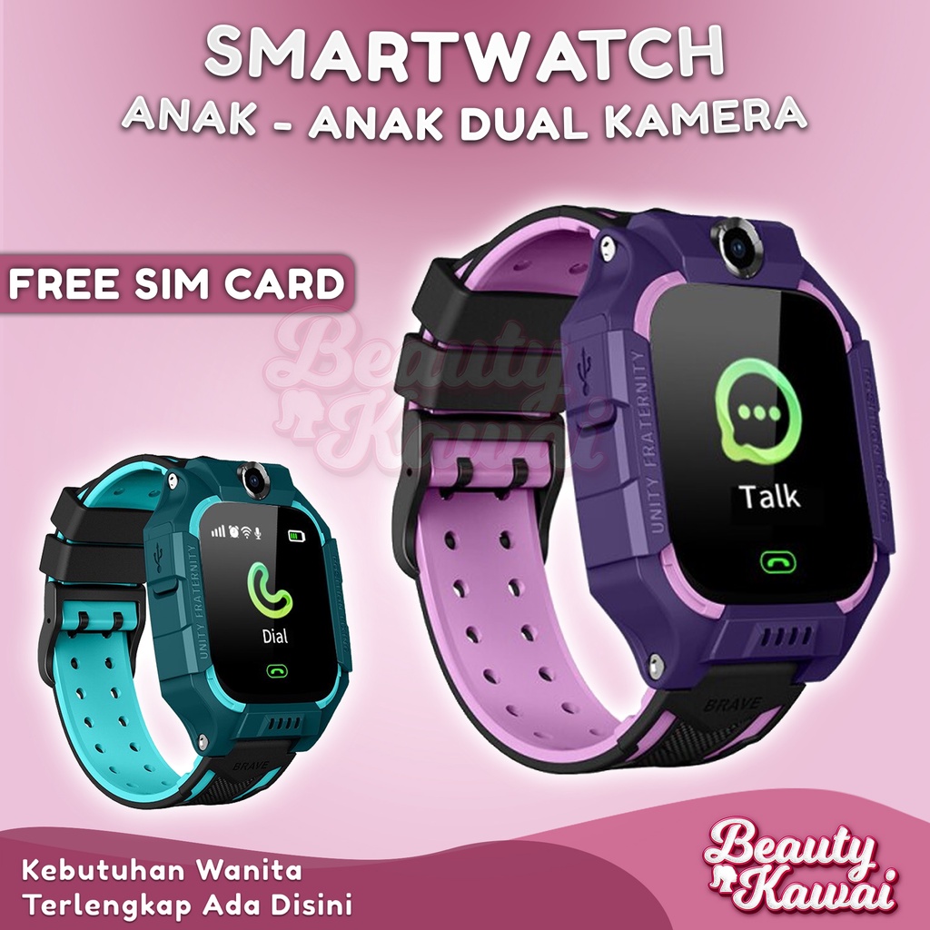 Smartwatch Jam Digital Murah Anak Laki Laki Perempuan Silikon