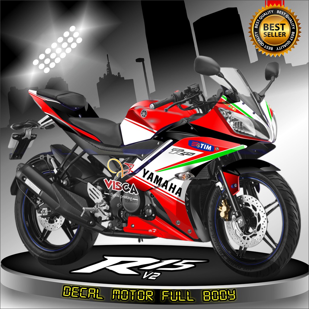 Decal R15 V2 Full Body Stiker R15 V2 Full Body Dekal R15 V2 Ducati