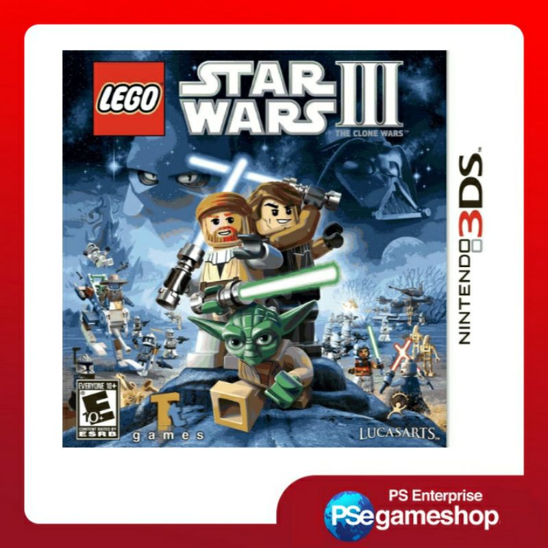 Nintendo 3Ds LEGO Star Wars III: The Clone Wars ( usa / noseal )