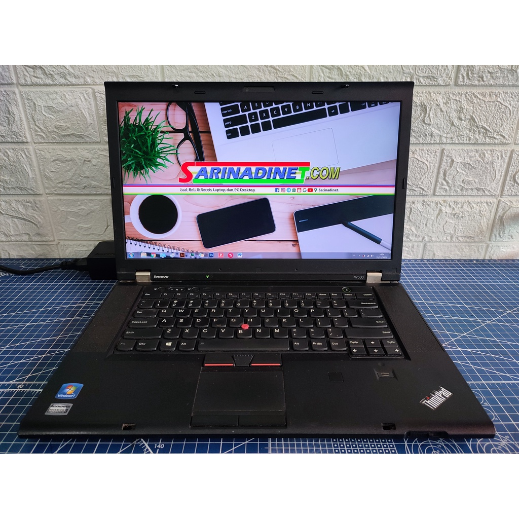 Lenovo ThinkPad W530 Quad Core i7-3940XM Quadro K2000M 16GB SSD 240GB