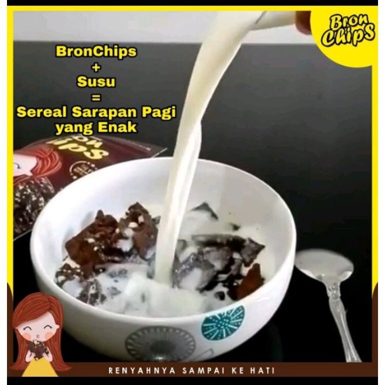 

BRONCHIPS / KERIPIK BROWNIS 60GR