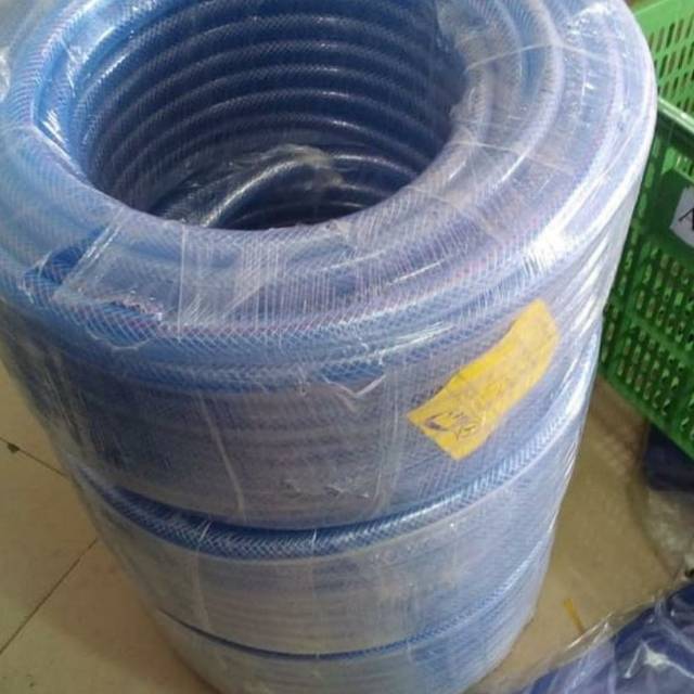 SELANG AIR SELANG KERAN TAMAN BENANG SERAT 3/4&quot; INCH MURAH PER METER-DELUXE