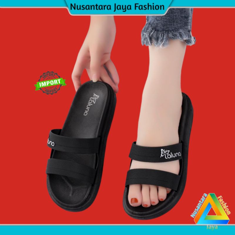 6.6 STOK TERBATAS Sendal Kekinian Wanita - Sandal Wanita Ban 2 Terbaru 840 1