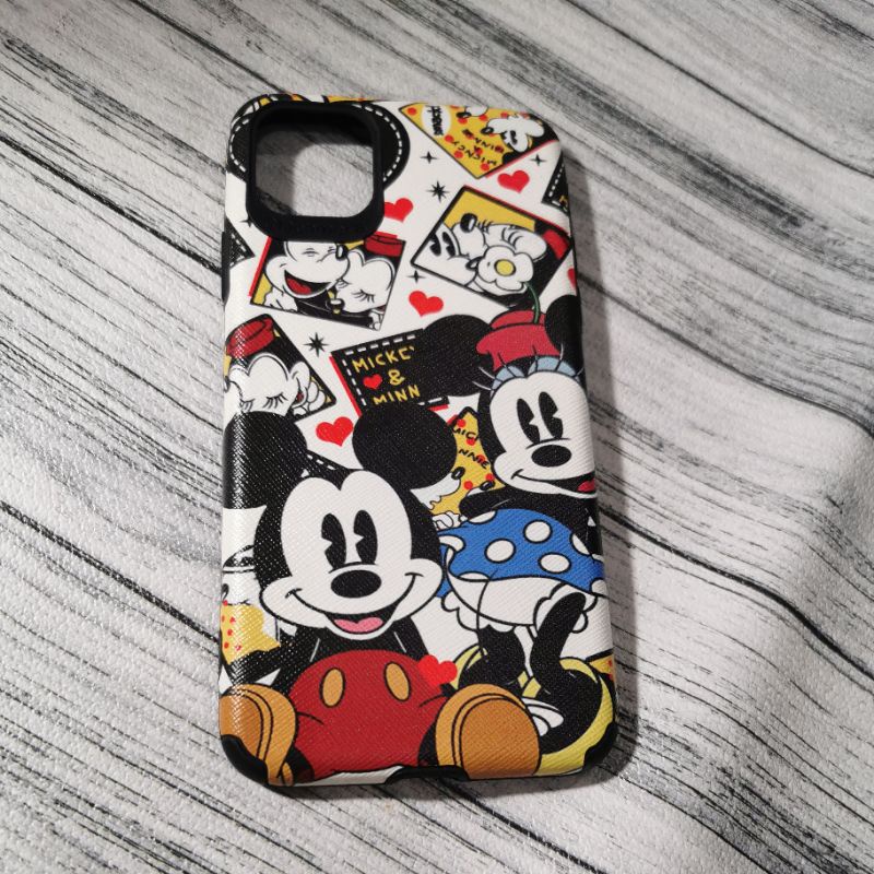 Softcase overseas iphone 11 pro max mickey gucci