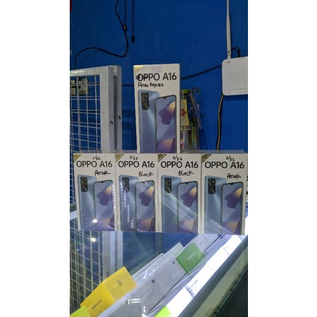 oppo a16 ram 3/32gb baru