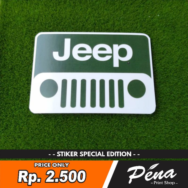 Jual Sticker Stiker Jeep | Shopee Indonesia