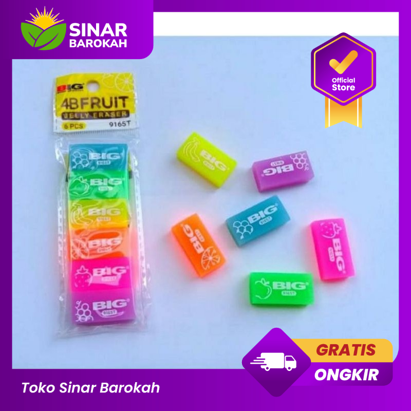 

PENGHAPUS BIG 9165T WARNA JELLY