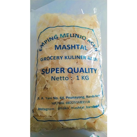 

MASHTAL Emping Melinjo Aceh Super 1 kg