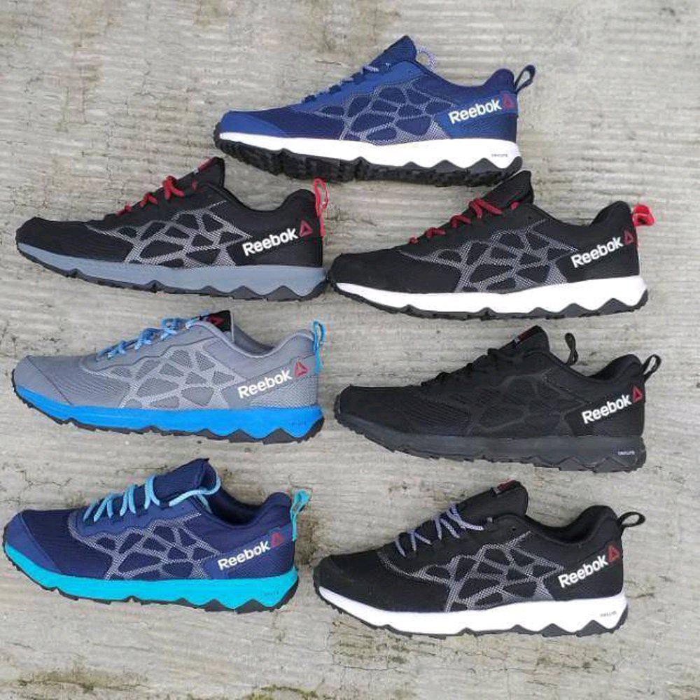 sepatu running reebok pria hexafact 4.0 BNIB
