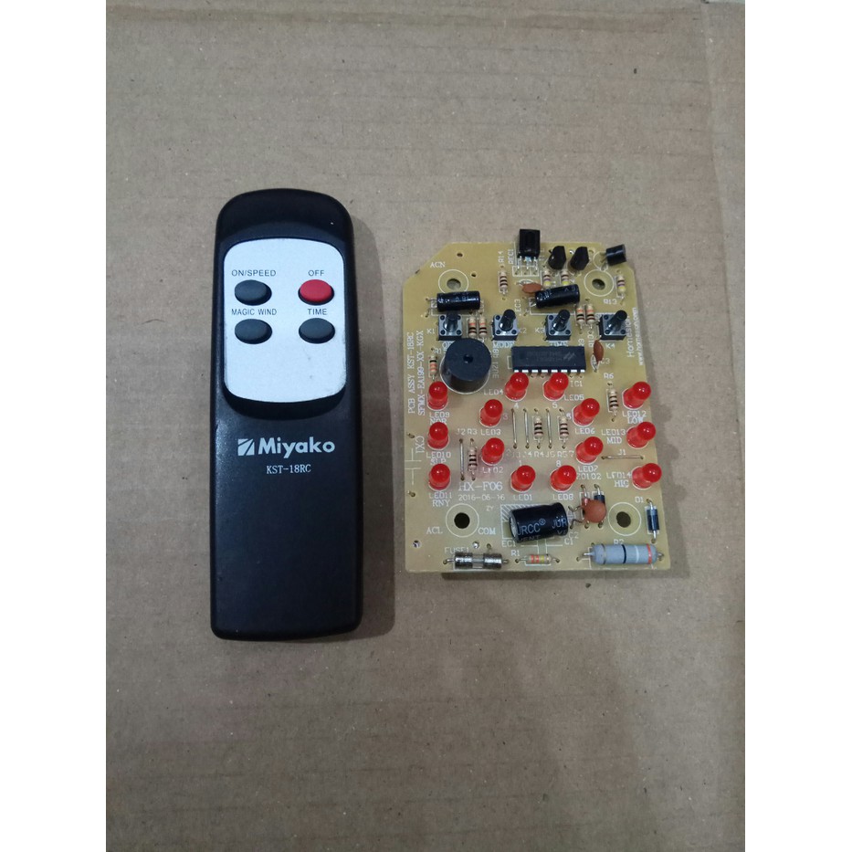 Modul kipas angin miyako + remot kipas