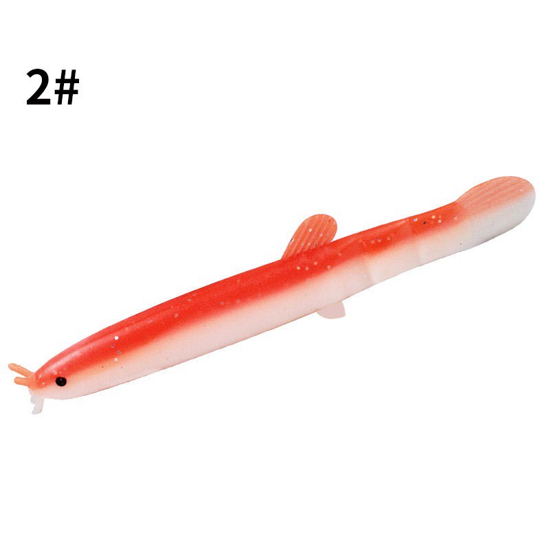 Shengyao 1Pcs Softworm Umpan Pancing Luminous Lifelike Swimbait Fishing Lure 7.5cm 2g Ikan Bass Wobbler Sinking Bait Memancing Tackle