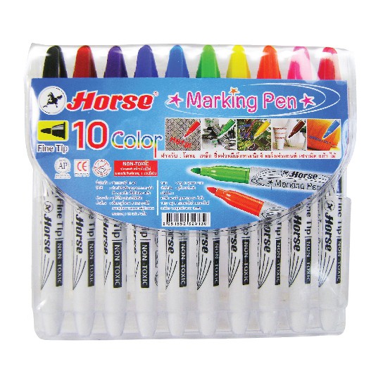 Scribie Marker 10 Colors In Set H-42