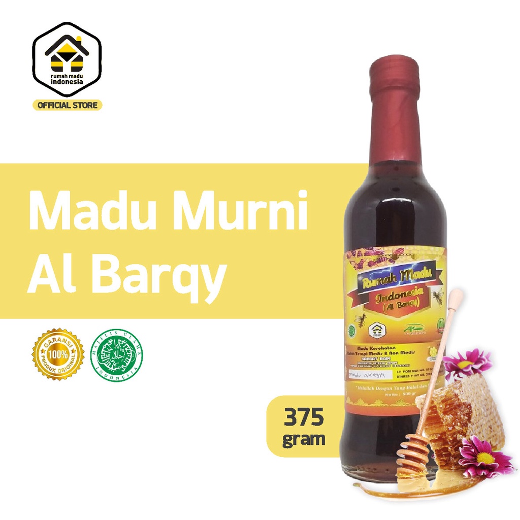 

Madu Asli Ternak 375gr/ madu berkualitas/madu murni tanpa campuran sudah melalui Uji Laboratorium