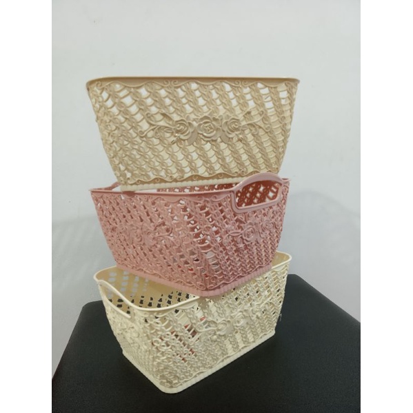 Keranjang serbaguna plastik/ Milea L HW 6701 basket Hawaii