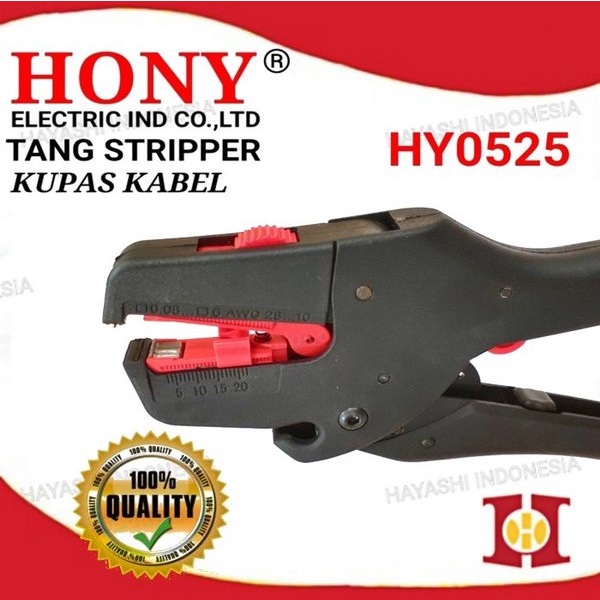 Tang Kupas Kabel / Tang Stripper Kabel Alat Kupas Kabel HY0525