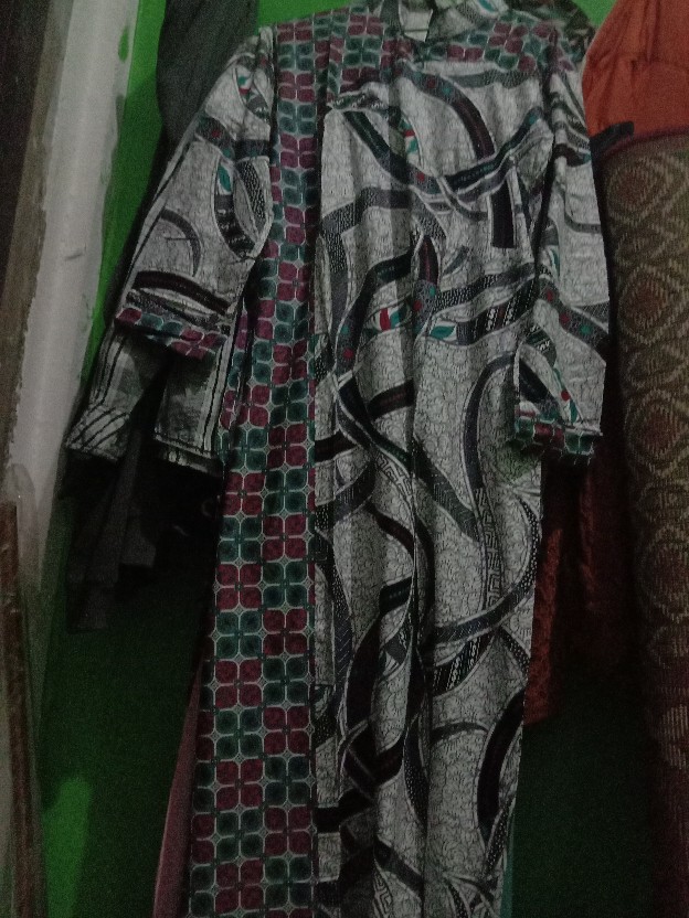 Gamis Batik Syari Muslimah Monita Trendy Kekinian