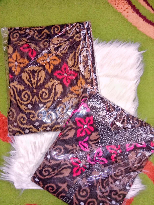 Batik Wanita Asj Sa Hrb026 Kenongo Kemeja Tosca Pendek