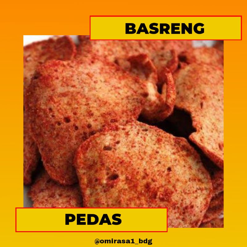 

Basreng Pedas Balado oleh-oleh Bandung Omirasa 1