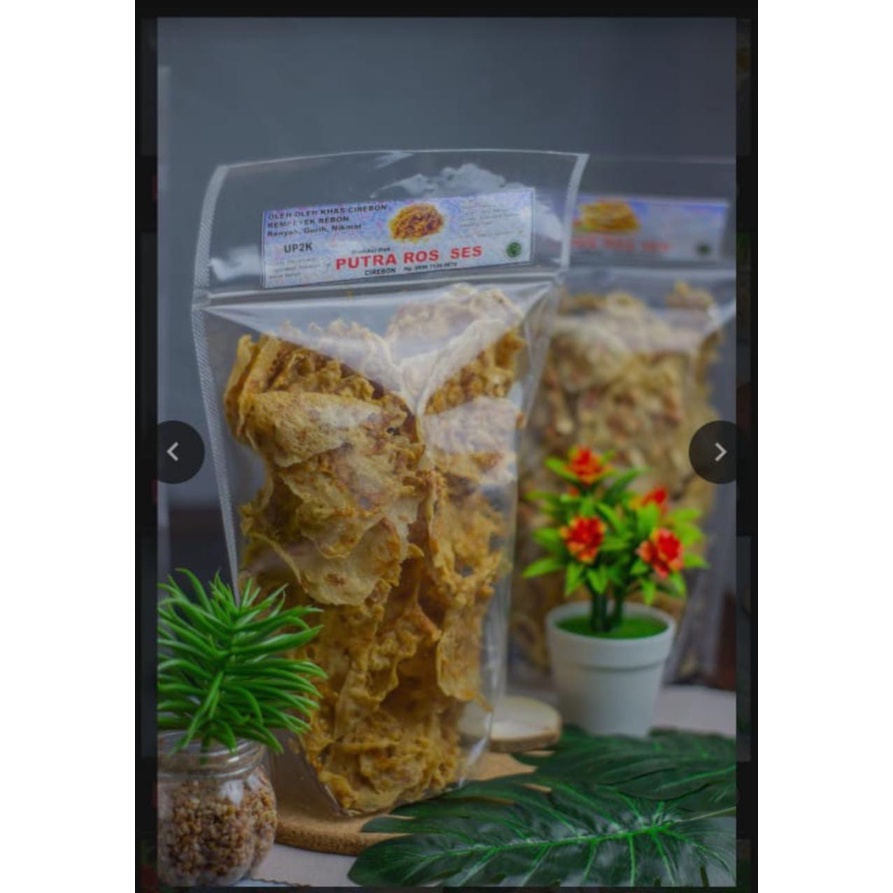 

Rosses Rempeyek Udang Rebon Renyah 150gr