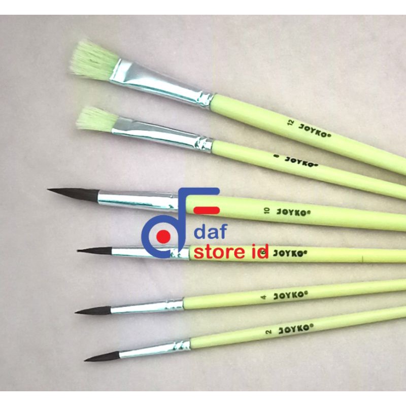 

JOYKO KUAS LUKIS SET BR-1 ISI 6 PCS
