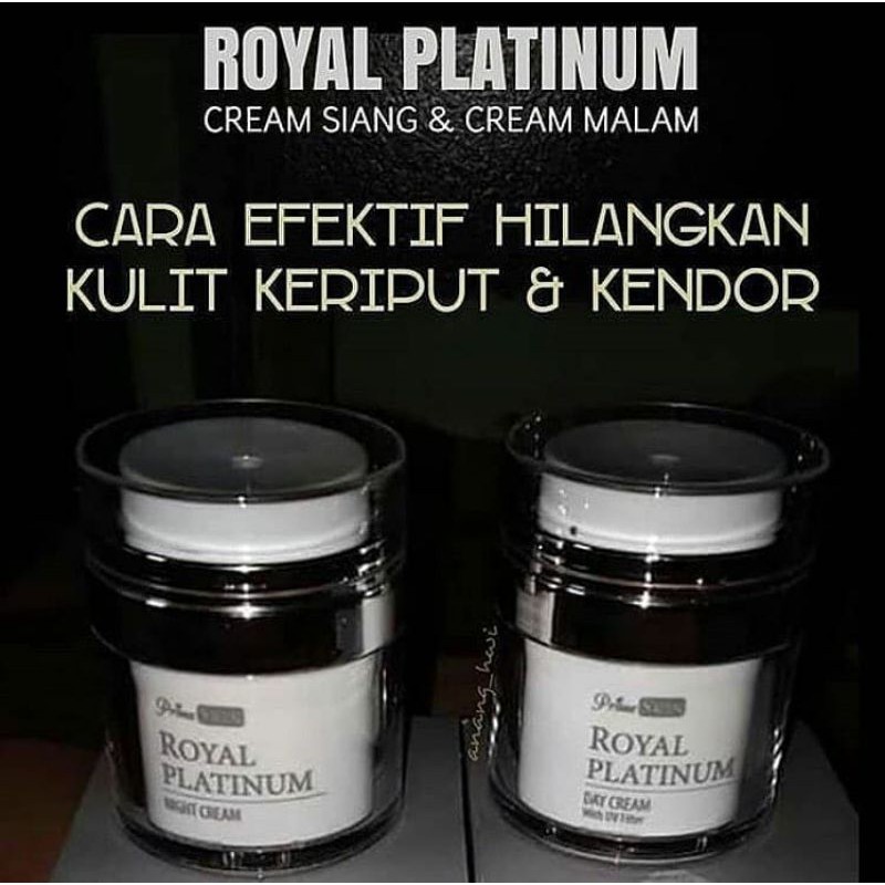 Primeskin Royal Platinum Day & Night Cream HWI ori