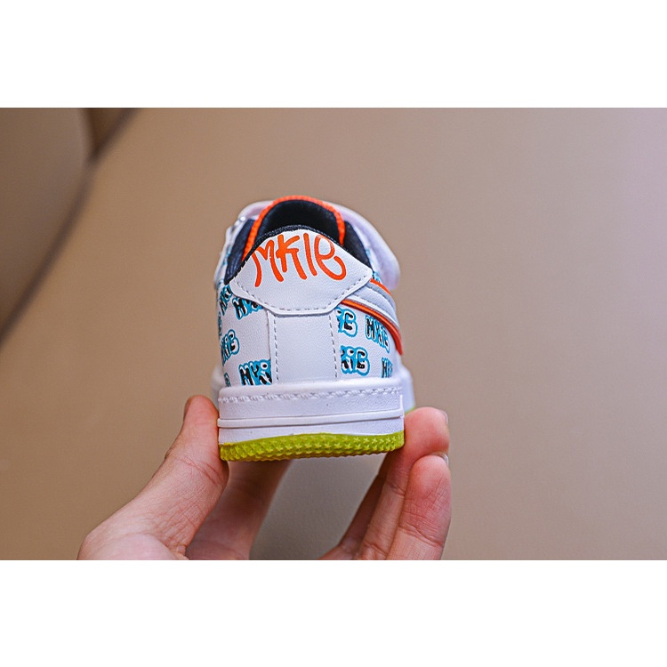 SEPATU IMPORT SNEAKERS ANAK MIKE PUTIH